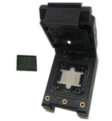 BGA137 To DIP48 Test Socket TFBGA137 NAND flash programming adapter